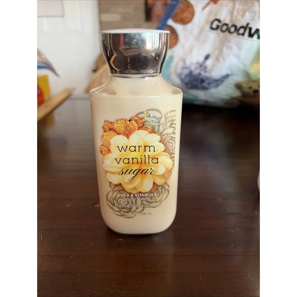 Bath Body Works X 3 Body Lotion Starlit Night, Warm Vanilla Sugar, Cucumber Mel